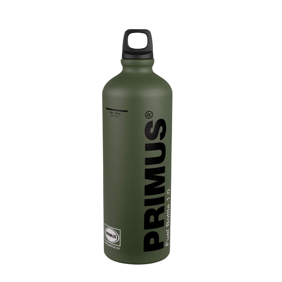 Primus Fuel Bottle 1000ml - Lightweight Green Camping Fuel Container for Backpacking, Hiking & Outdoor Cooking - BPA Free & Leak Proof