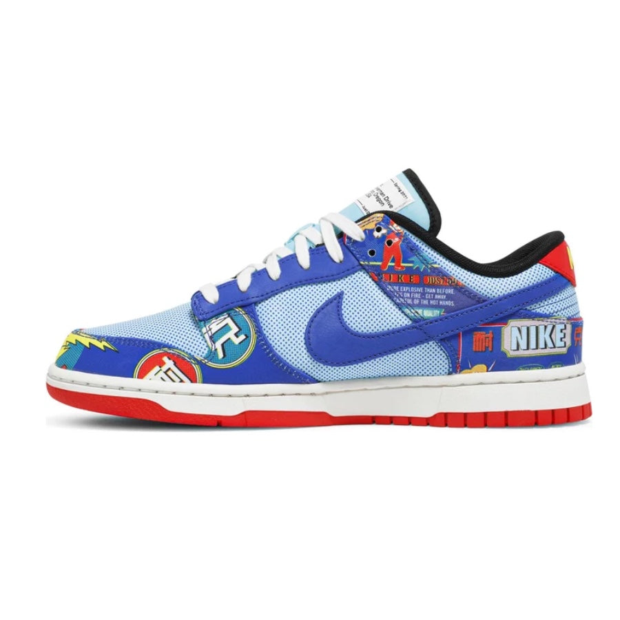 Nike Dunk Low Chinese New Year Firecracker Multicolor Sneakers - Limited Edition Basketball Shoes for Men & Women - Perfect for Streetwear, Casual Outfits, and Festive Celebrations