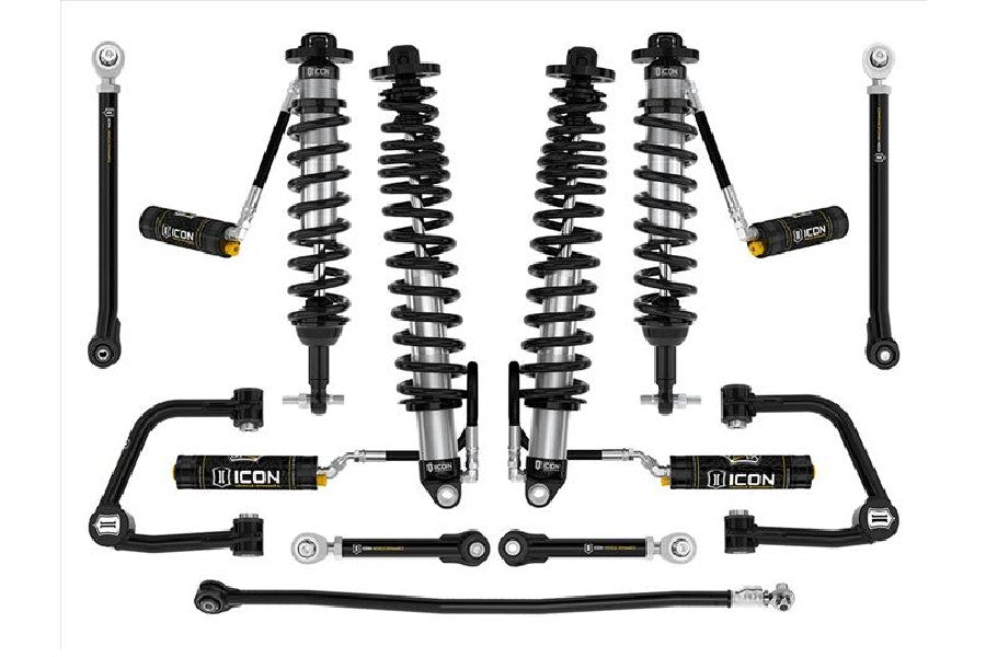 Ford Bronco Icon Vehicle Dynamics 3-4 Inch Stage 7 Lift Kit - Tubular Design for Off-Roading & Adventure Driving