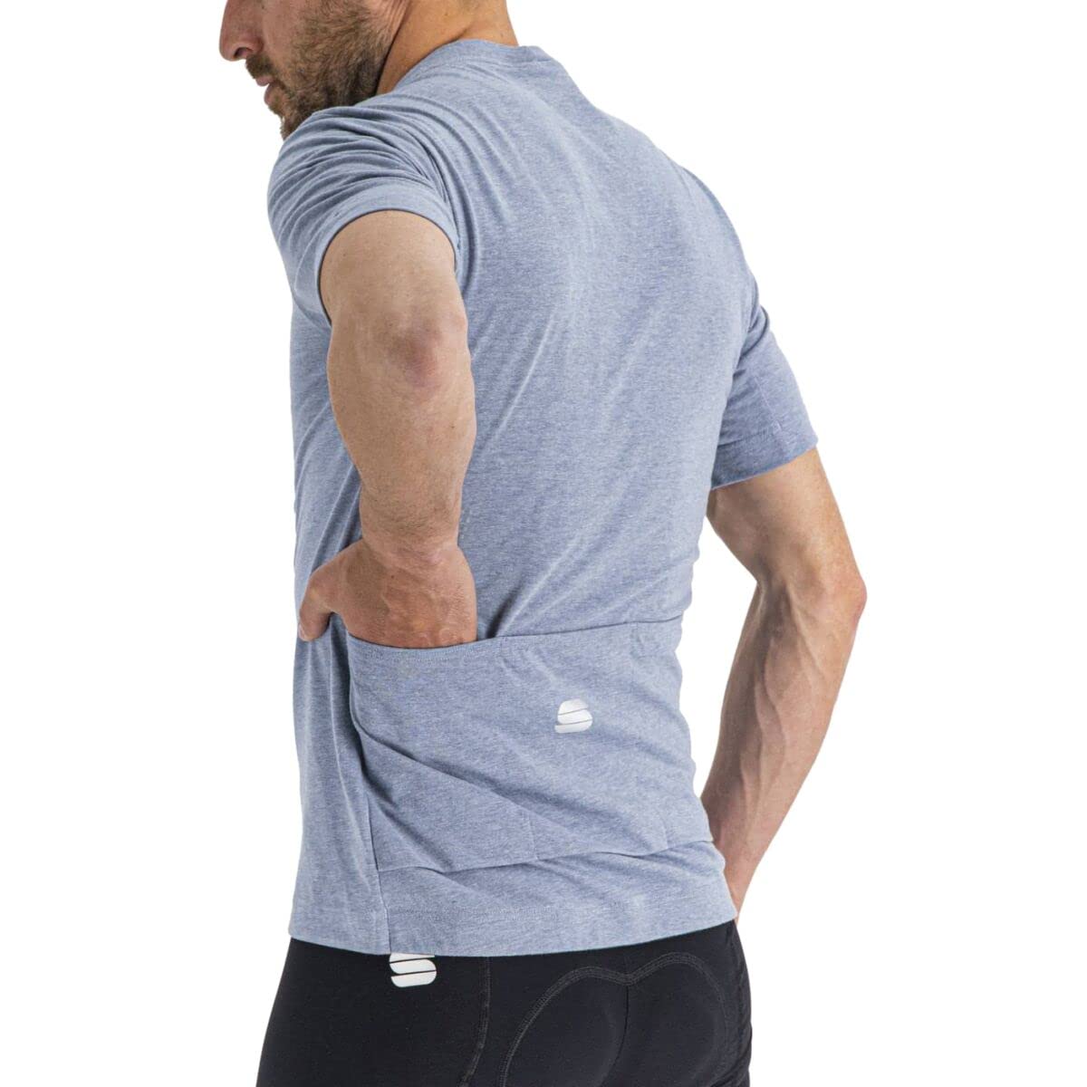 Sportful Men's Performance T-Shirt - Breathable Quick-Dry Activewear for Running, Gym & Outdoor Sports - Comfortable Athletic Tee for Workouts & Casual Wear