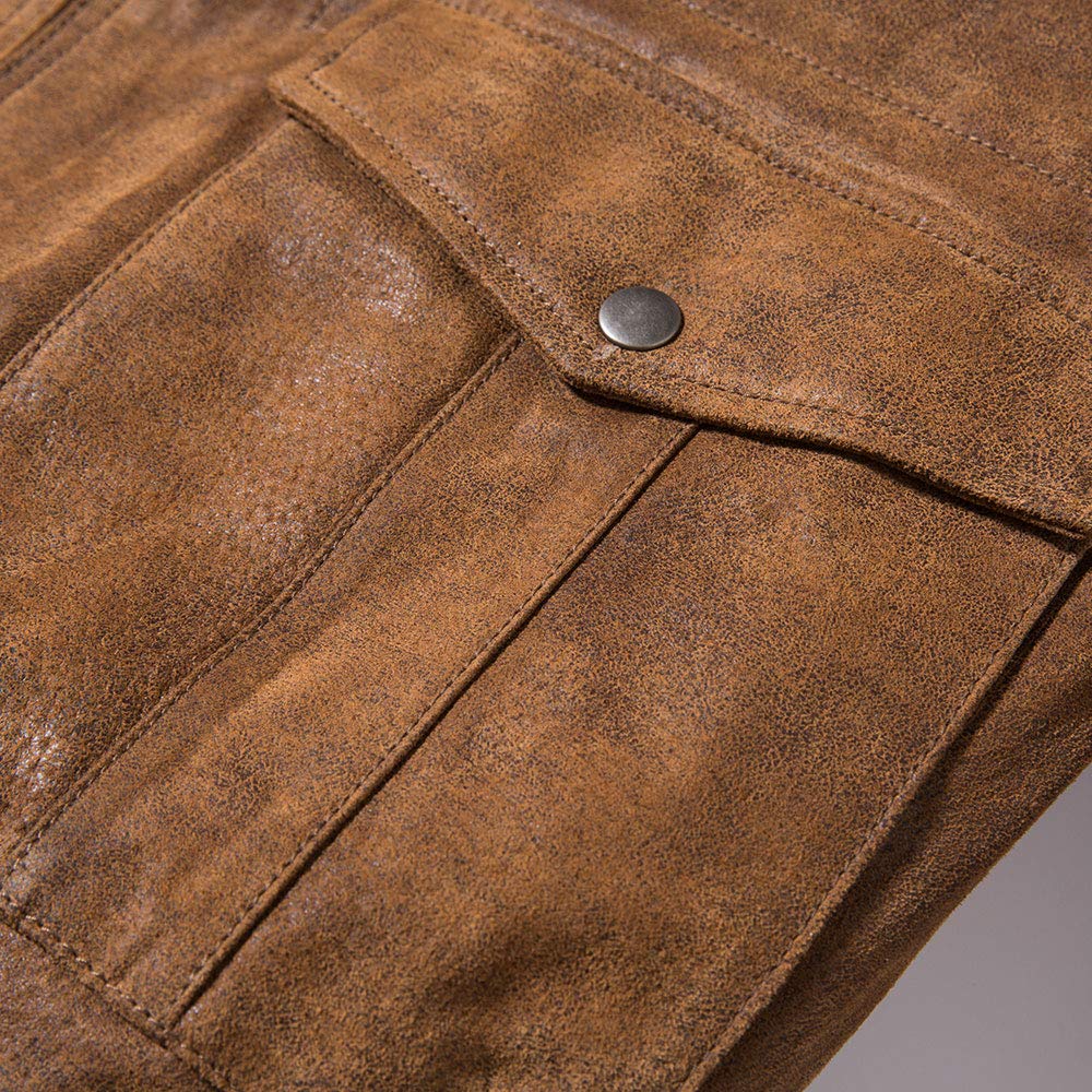 FLAVOR Men's Genuine Leather Flight Bomber Jacket - Classic Aviator Style Jacket for Air Force, Military & Casual Wear - Perfect for Outdoor Adventures, Motorcycle Riding & Winter Fashion