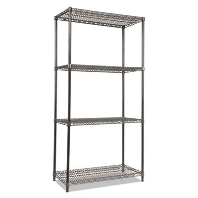 Alera® 4-Tier Wire Shelving Starter Kit - 36