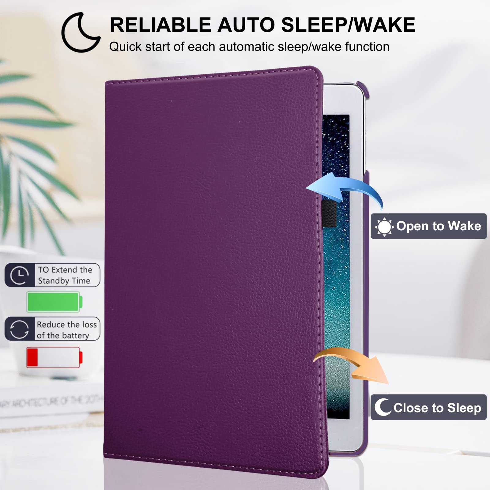 Premium 360° Rotating iPad Case for iPad 9.7