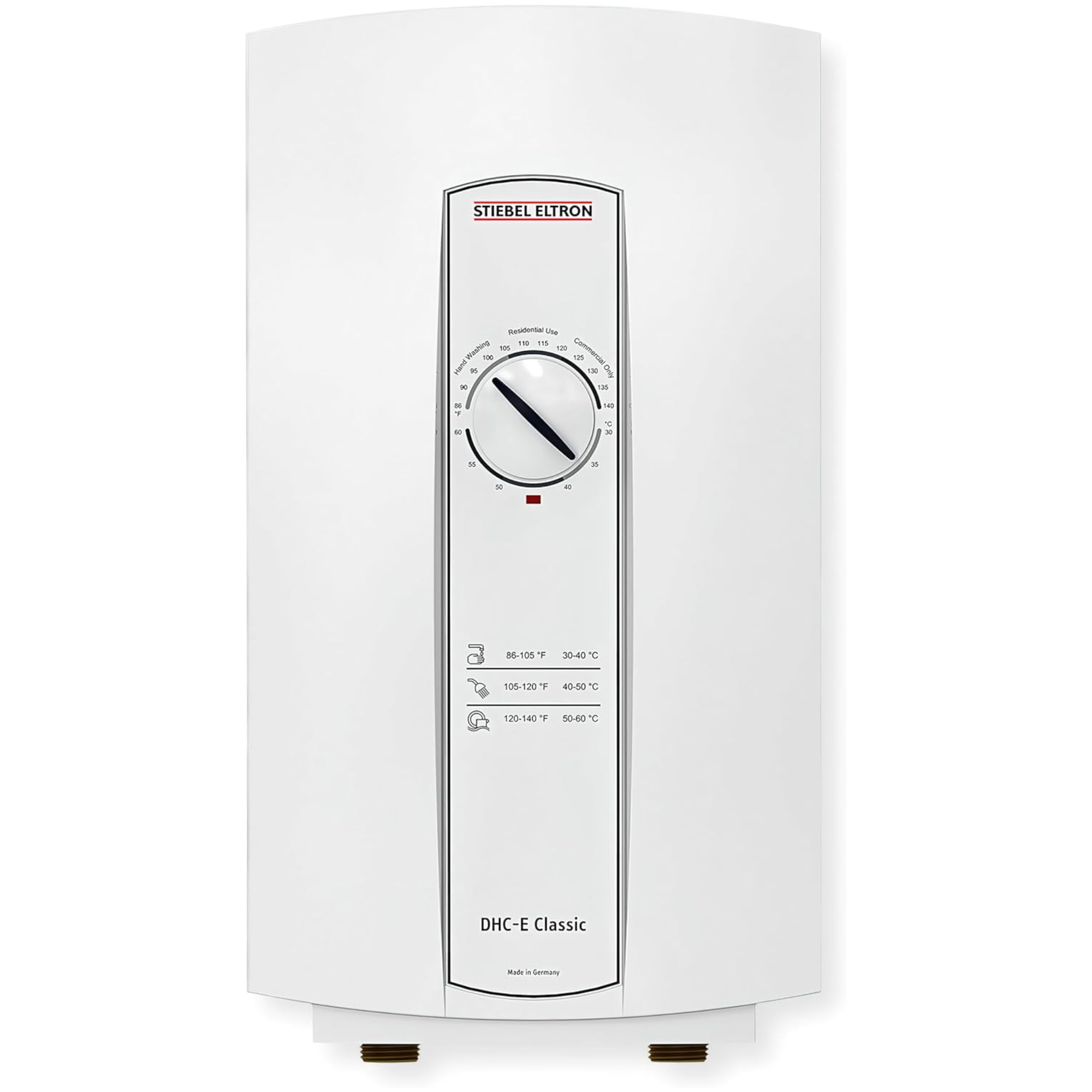 Stiebel Eltron DHC E 8/10 Classic Tankless Water Heater - Electric On-Demand Hot Water System for Single or Multi-Point Use | Perfect for Homes, Apartments, and Small Businesses
