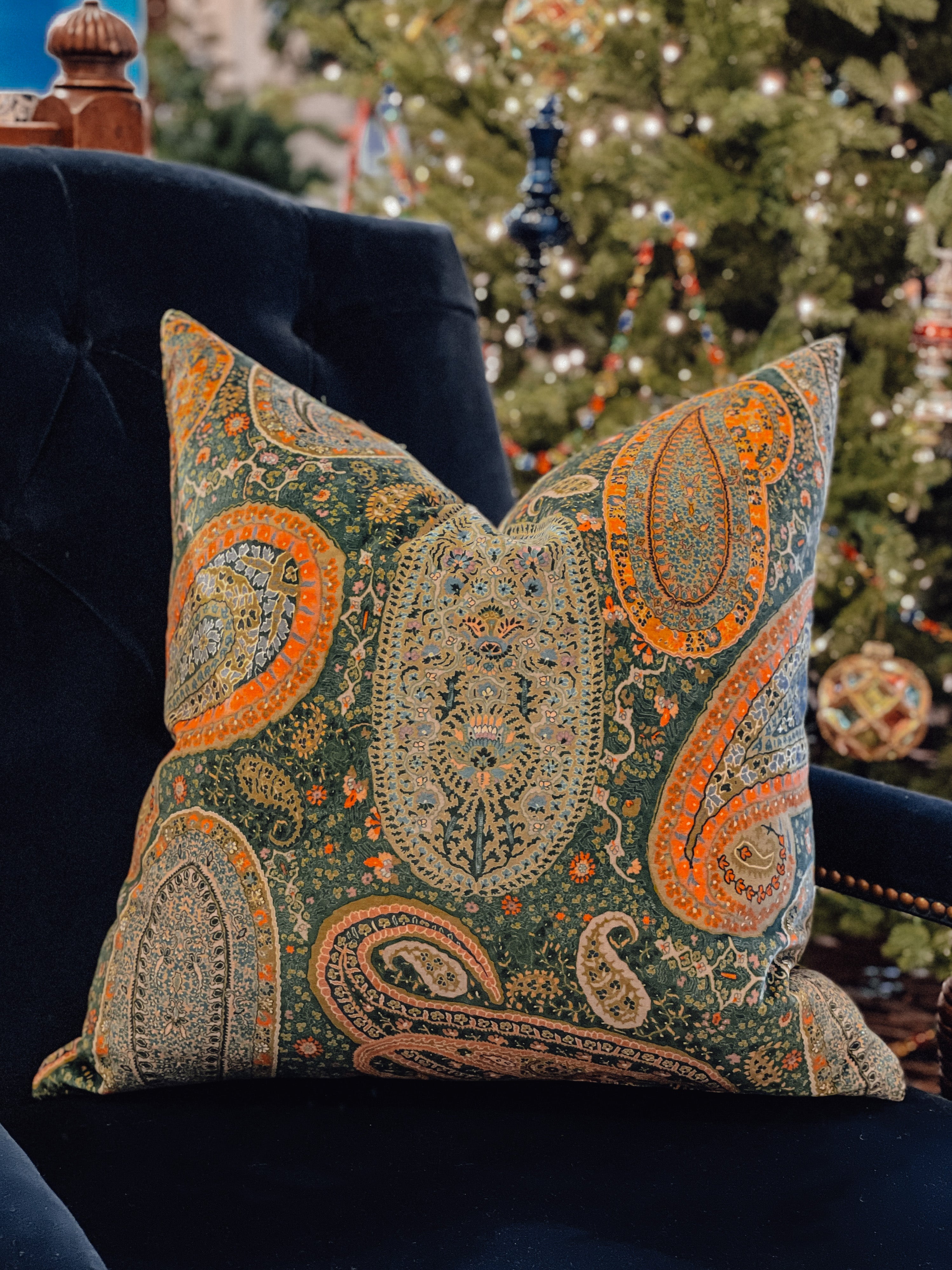 Custom 31 Westgate Pillow Cover - Premium Peregrine Velvet in Emerald Green - Perfect for Sofa, Bed & Home Decor
