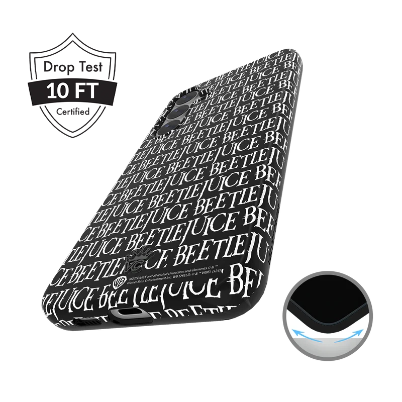 Beetlejuice Inspired Samsung Phone Case - Durable Protective Cover for Samsung Galaxy [Model] - Perfect for Halloween, Cosplay & Movie Fans