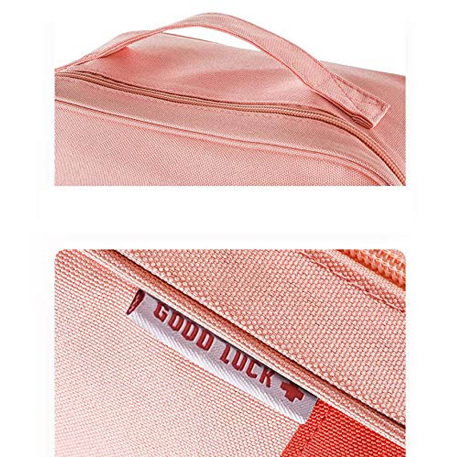 Professional Empty First Aid Haversack Bag - Compact Medical Supplies Kit with Inner Dividers for Home, Nurse, Camping & Emergency Preparedness | Durable & Portable First Aid Organizer