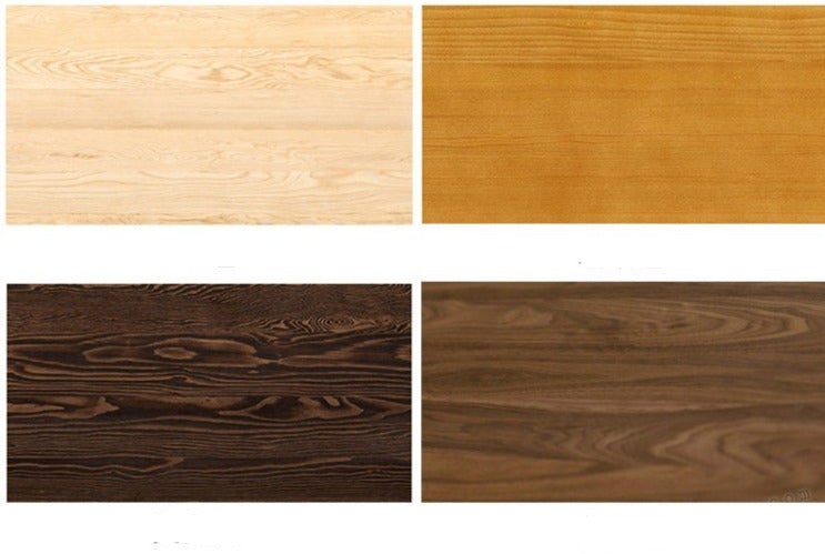 GRAHAM Scandinavian Solid Wood Live Edge Dining Table - Nordic Modern Design for Home, Restaurant & Cafe Decor