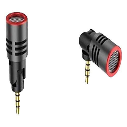 SabineTek SmartMike+ Wireless Bluetooth Microphone with Unidirectional Mic - Rechargeable, Noise Cancelling, Hands-Free for GoPro, Canon Camera, iPhone & Android - Perfect for Vlogging, Live Streaming & Interviews (Black, 2 Pack)