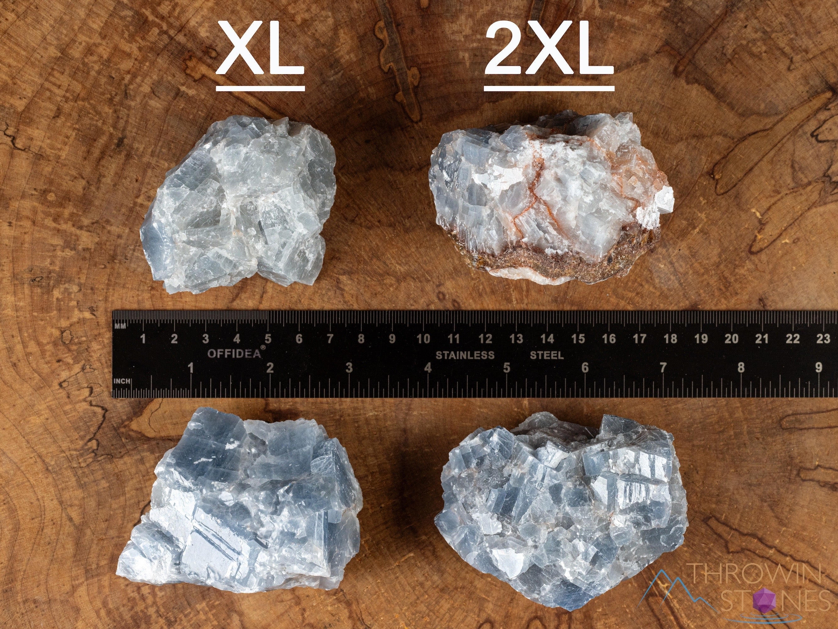 Natural Raw Blue Calcite Crystal Cluster - Healing Stones, Metaphysical Decor, Mineral Specimen for Home & Office (E0435) - Perfect for Meditation, Reiki & Spiritual Healing Spaces