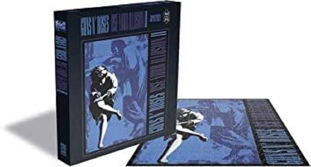Guns N' Roses Use Your Illusion 2 - 500 Piece Jigsaw Puzzle for Adults, Rock Music Fans & Collectors - Perfect for Home Decor, Gifts & Relaxation