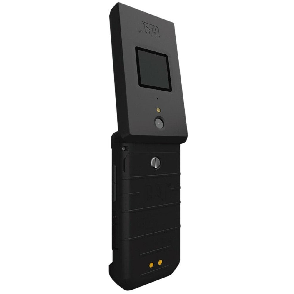CAT S22 Flip Phone (16GB, 2GB RAM) Unlocked 4G LTE GSM Smartphone for T-Mobile - Rugged Black Flip Phone for Outdoor, Construction & Emergency Use