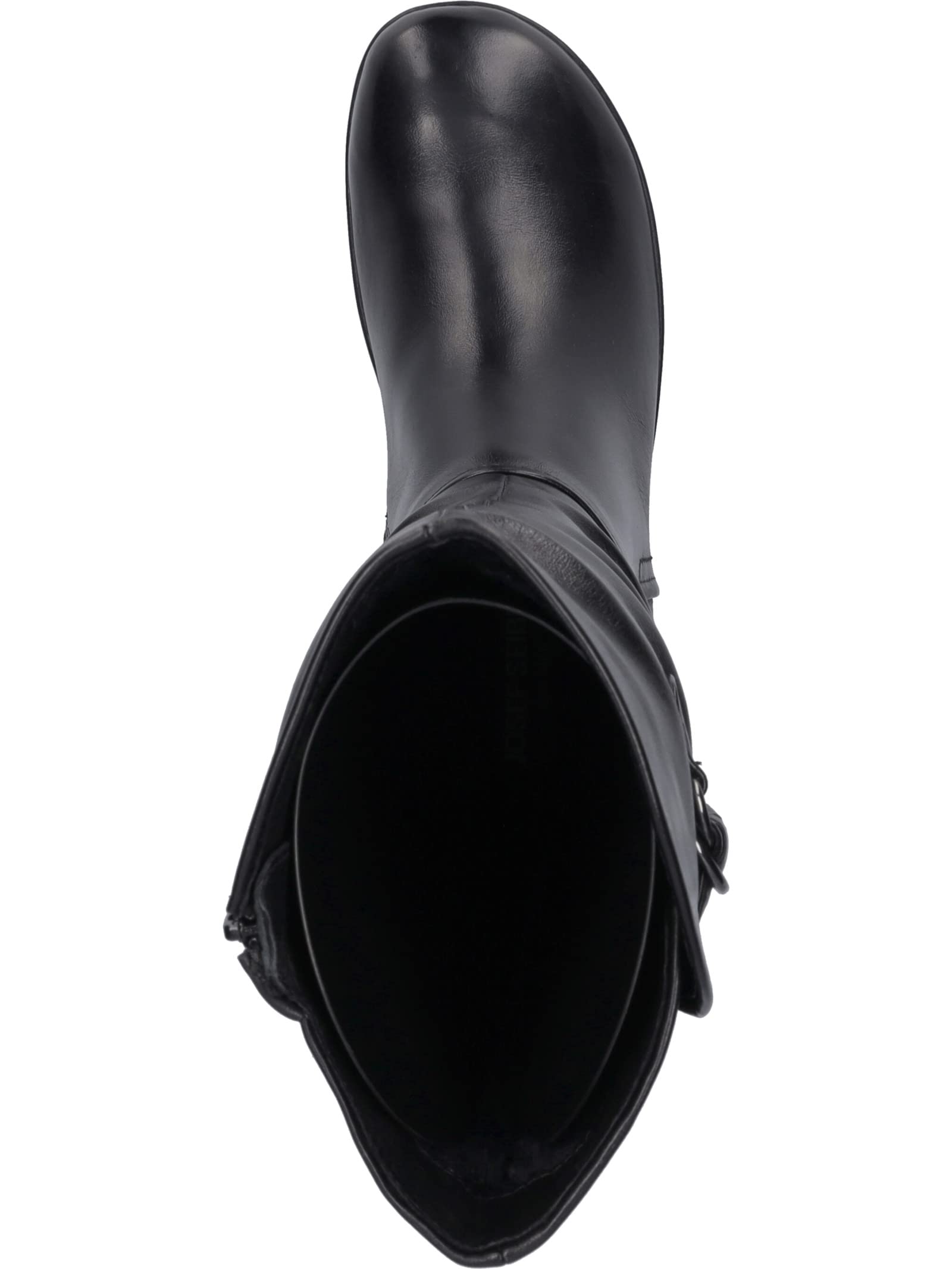 Josef Seibel Women's Knee High Leather Boots - Black Size 7 | Comfortable & Stylish Winter Boots for Casual Wear, Office & Night Out