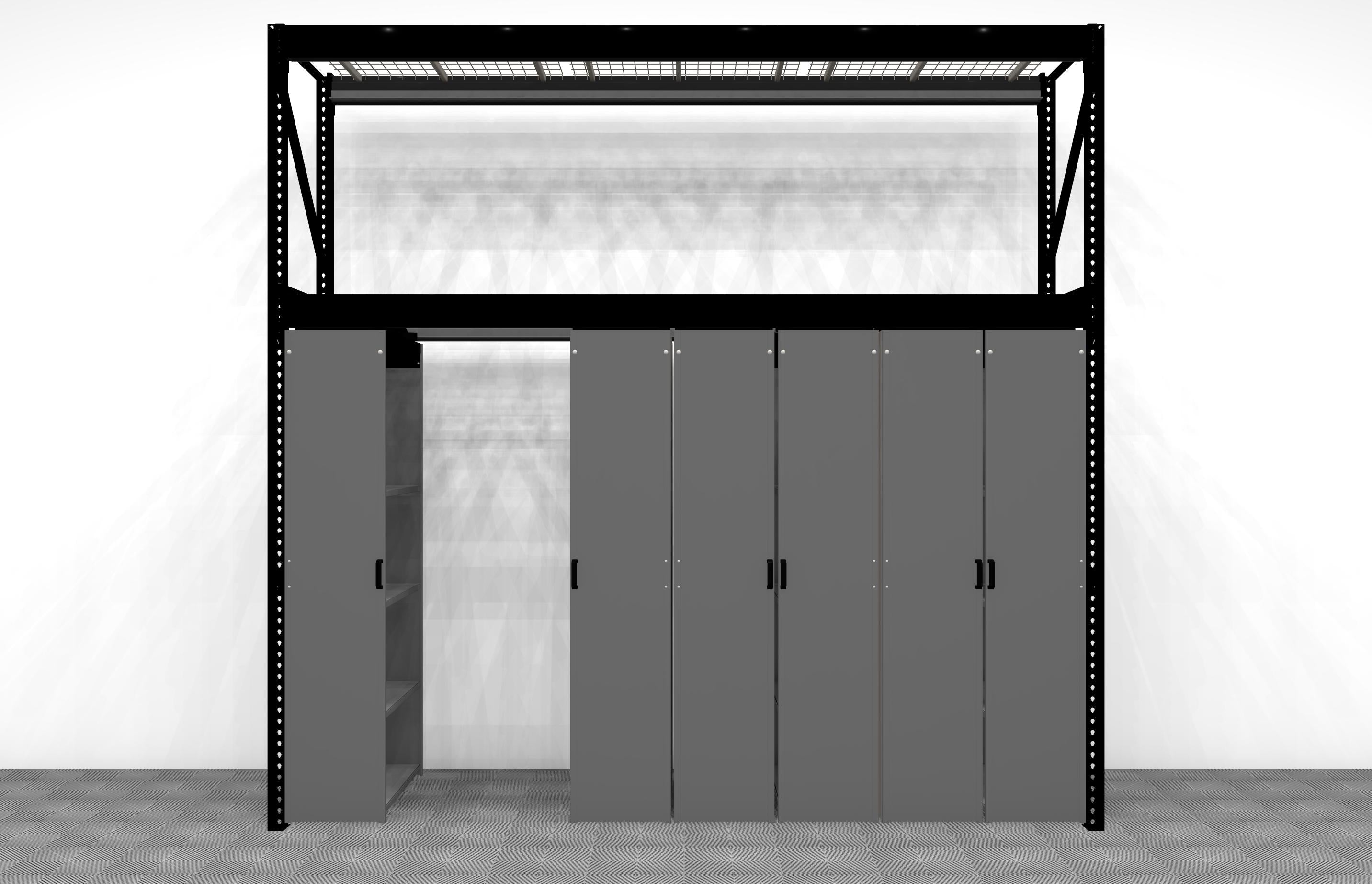 Levrack Heavy Duty Storage Shelving Units - Durable Metal Shelves for Garage, Warehouse & Home Organization