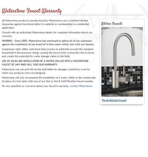 Waterstone 3825-MB Fulton Matte Black Pull-Down Kitchen Faucet with High Arc Spout - Perfect for Modern Farmhouse & Contemporary Kitchen Renovations