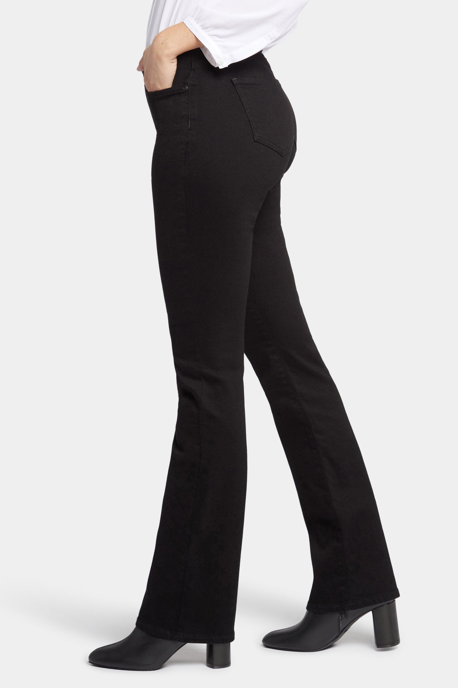Barbara Bootcut Jeans for Women - Tall Length, Classic Black Denim Pants for Casual Wear & Everyday Outfits