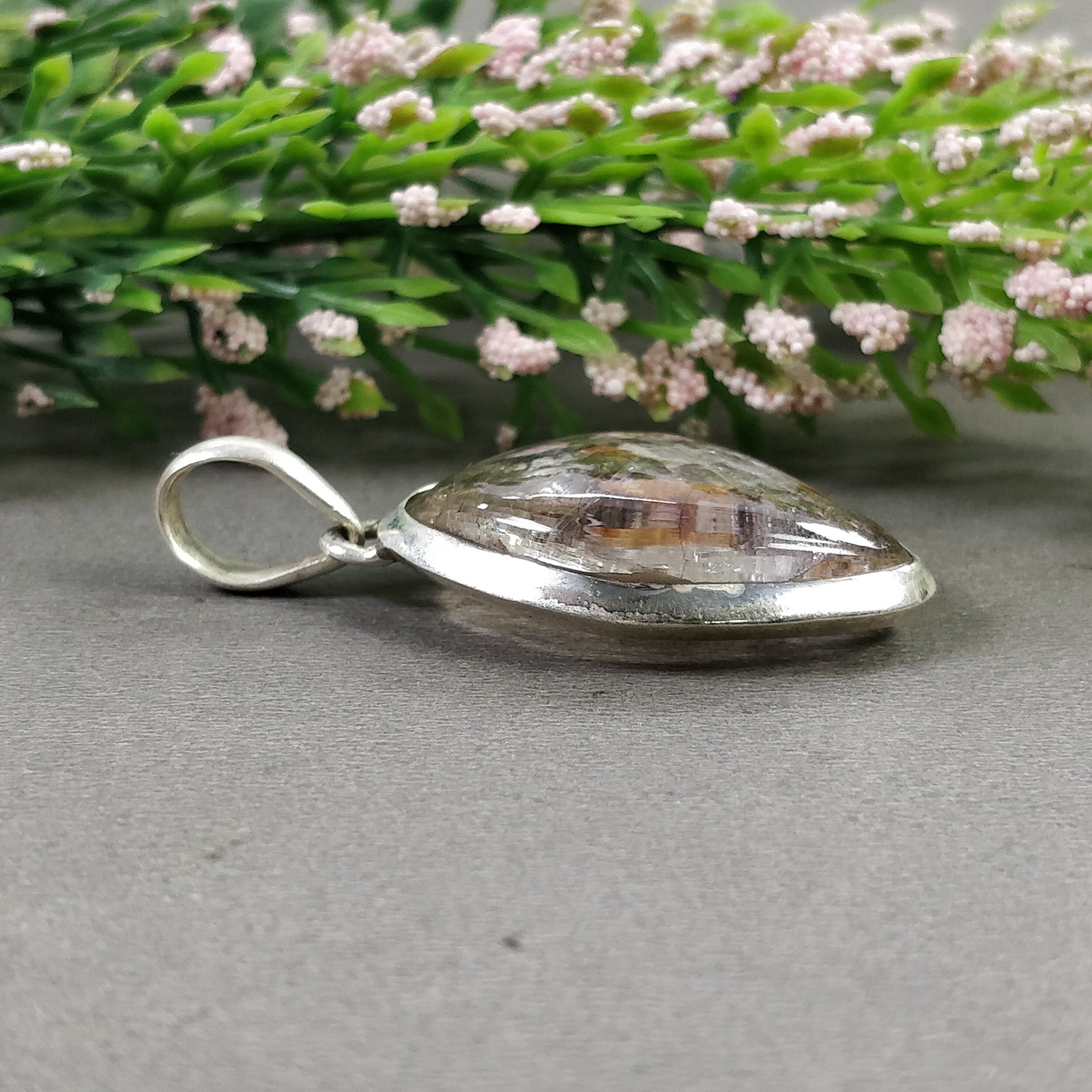 Natural Untreated Purple Amethyst Gemstone Pendant - 925 Sterling Silver Bezel Set Cabochon (16.27g) | Elegant Jewelry Gift for Women, Birthday, Anniversary & Spiritual Healing
