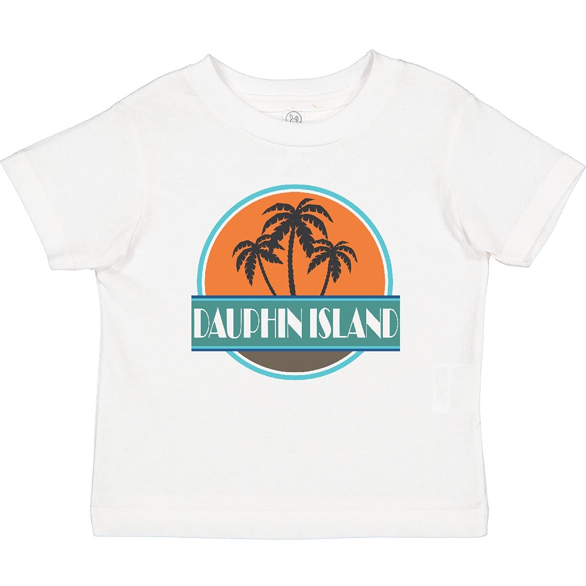 Inktastic Dauphin Island Alabama Vacation Baby T-Shirt - Cute Cotton Infant Tee for Beach Trips, Family Holidays & Souvenirs