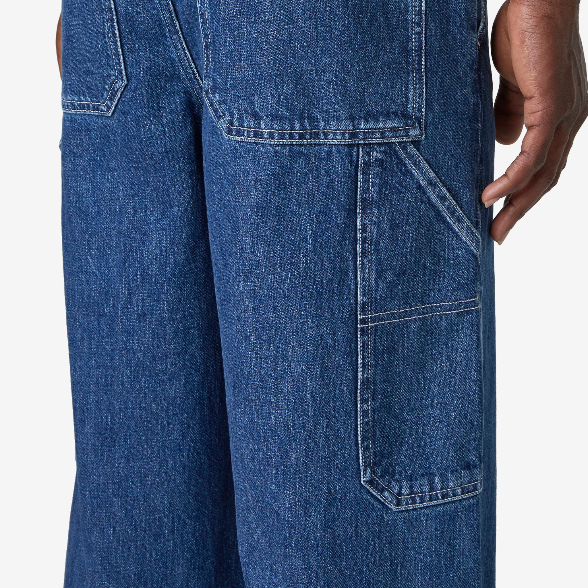 Fergus Jean Washed Indigo - Premium Denim Jeans for Men & Women | Comfortable & Stylish for Casual Wear, Work, and Everyday Outfits