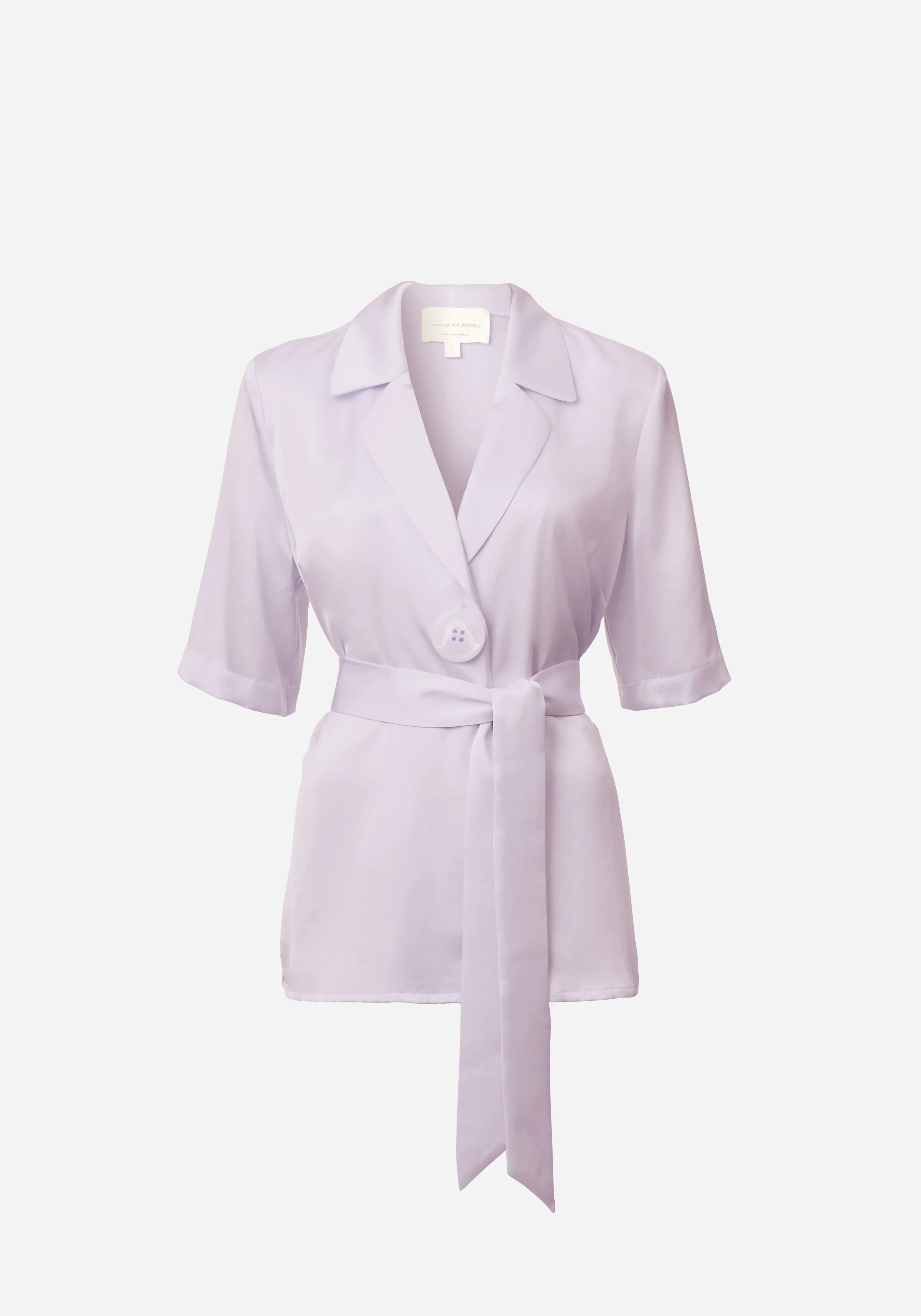 Chorus Shirt for Women - Soft Lavender Cotton Blouse - Perfect for Choir Performances, Church Events & Casual Wear