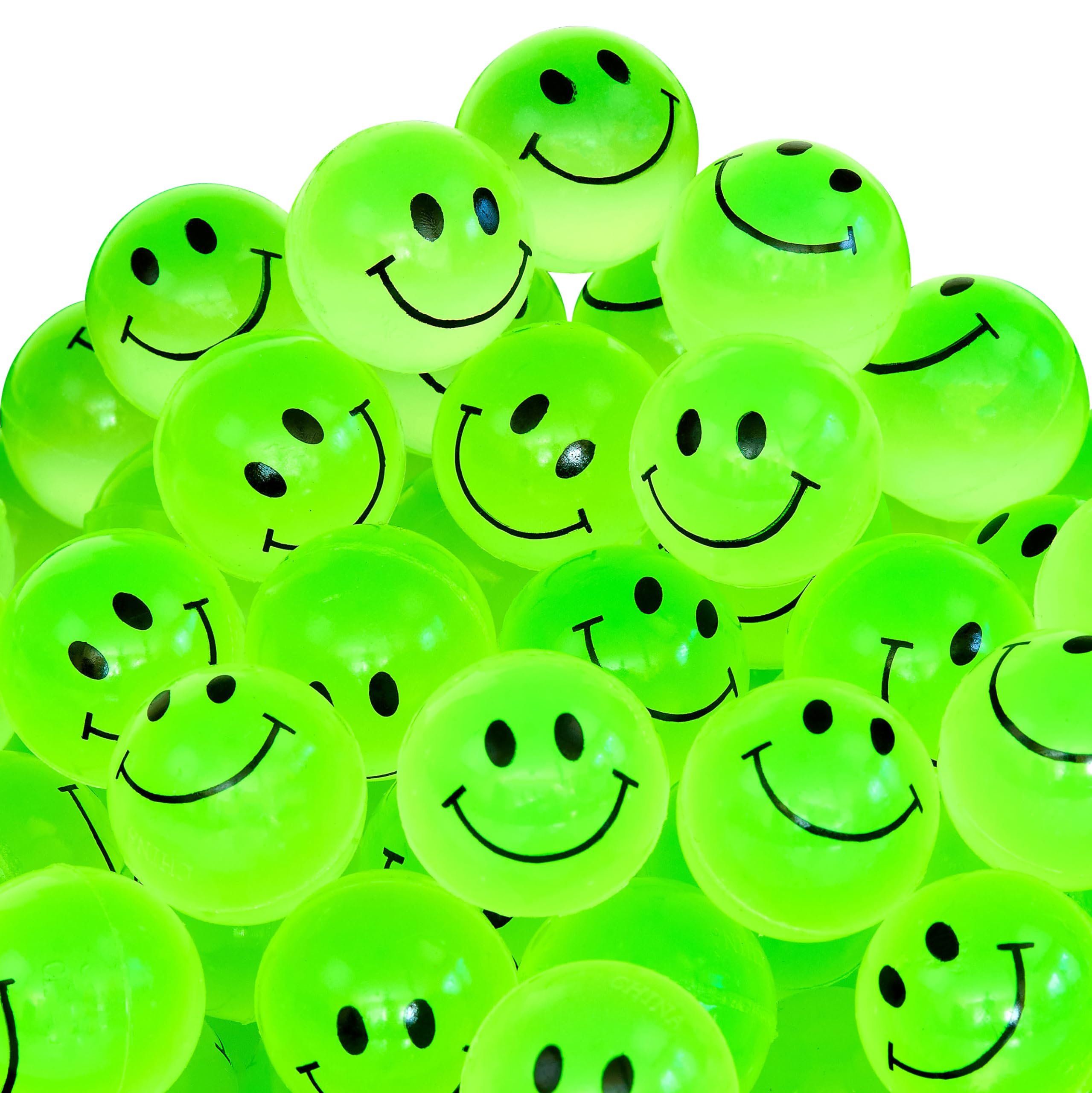 Glow in The Dark Bouncy Balls Bulk 144 Pack - 1 Inch Super Bouncy Small Balls for Kids, Vending Machines & Party Favors - Fun for Boys and Girls at Night Play, Birthday Parties & Classroom Rewards