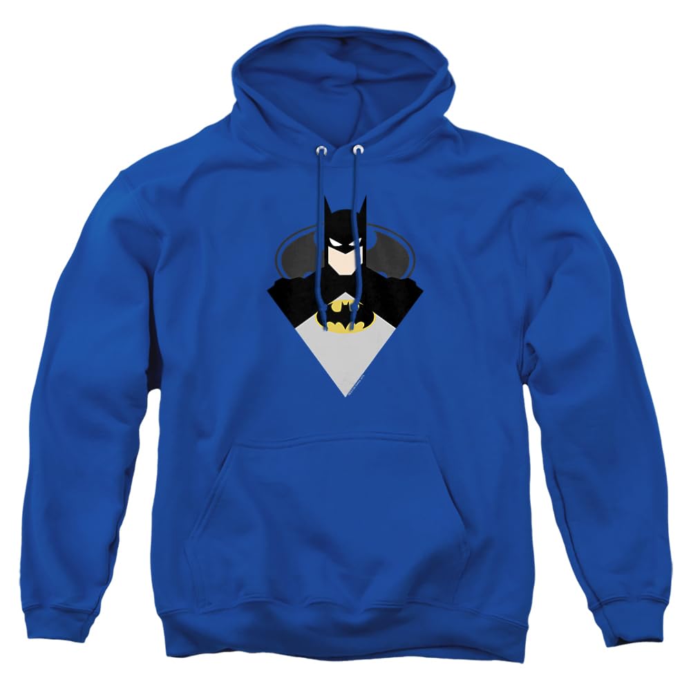 Batman Logo Unisex Pullover Hoodie for Adults - Soft & Comfortable Casual Wear for Fans, Cosplay & Everyday Use