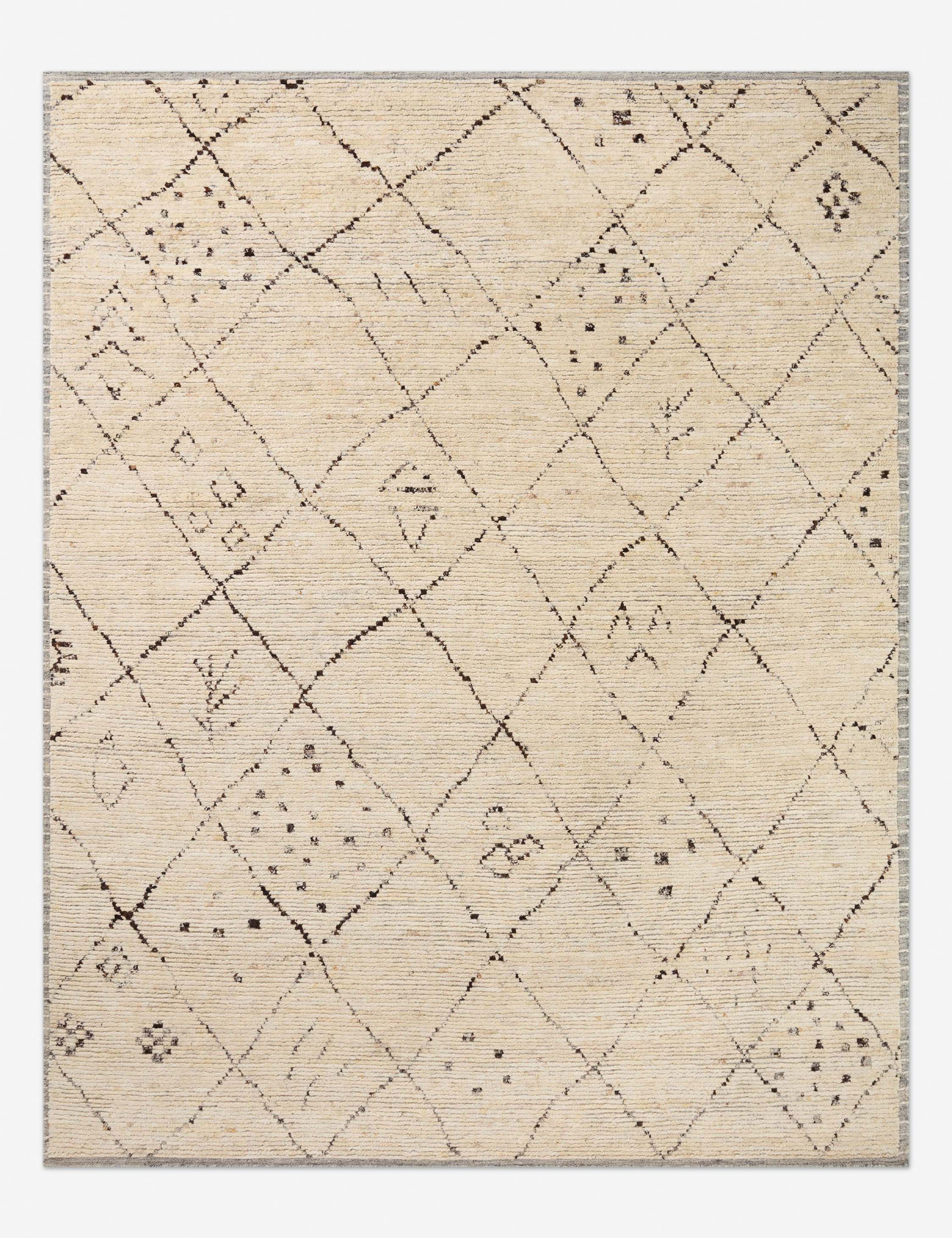 Briyana II Hand Knotted Wool Rug by Amber Lewis x Loloi - Premium Bohemian Area Rug for Living Room, Bedroom & Home Decor