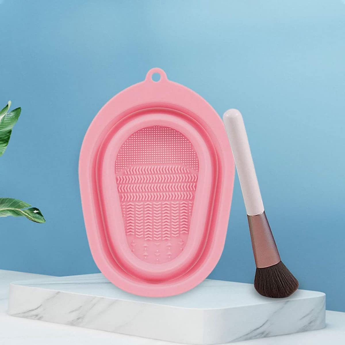 STHITI Silicone Brush Cleaner for Makeup Brushes - Universal Washing Tab for Foundation, Eyeshadow & Painting Tools - Perfect for Home & Professional Use