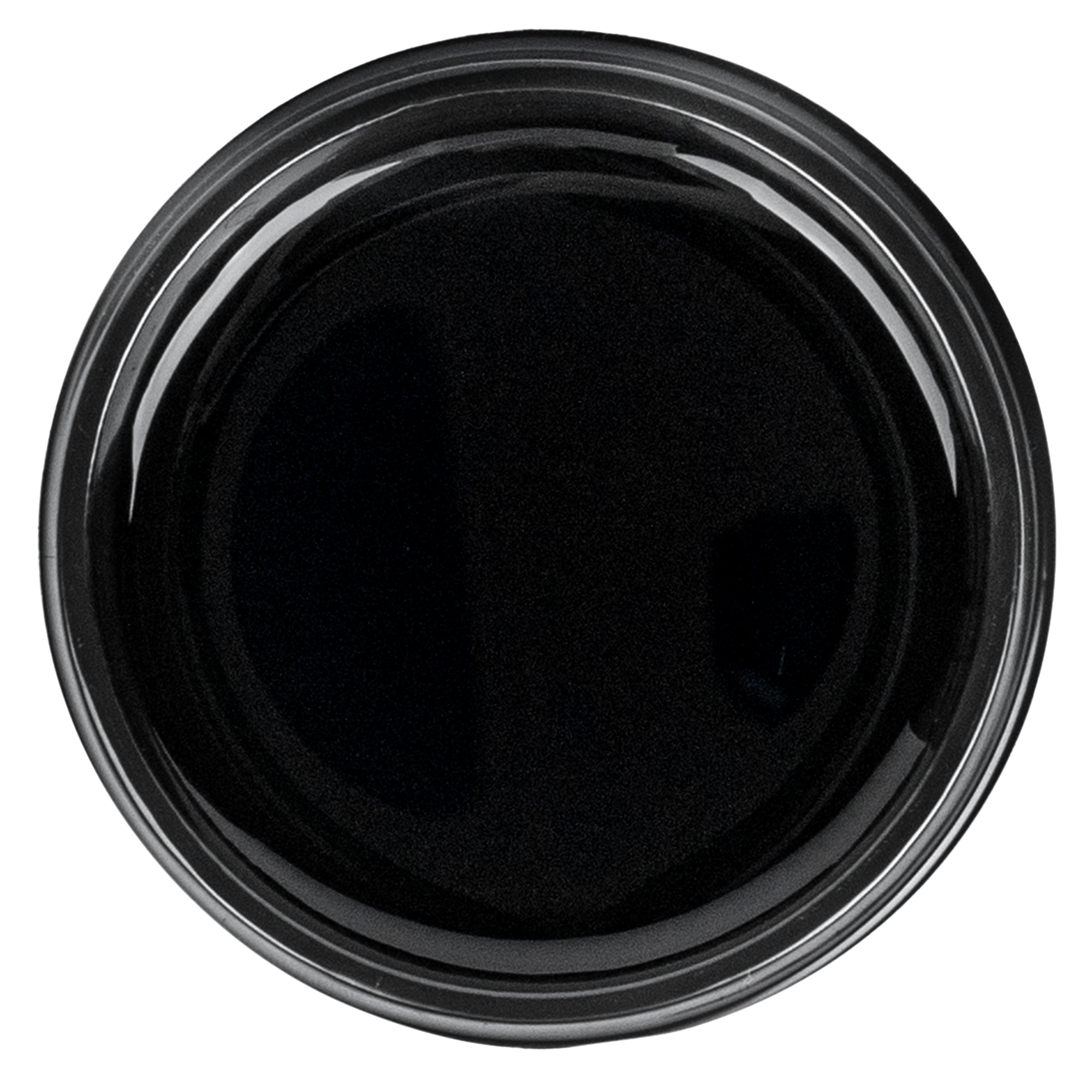 Bento Tek 2 oz Round Black Plastic Sauce Containers - 3 x 3 x 0.75 Inches - Pack of 100 - Perfect for Restaurants, Takeout, Meal Prep & Sushi Dipping Sauces