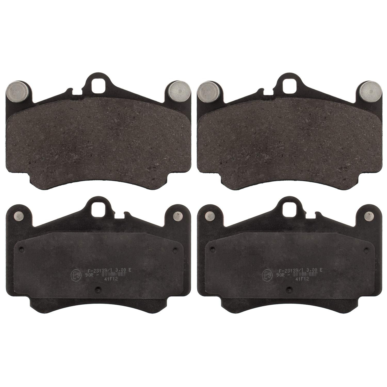 Febi Bilstein 116168 Brake Pad Set (4-Piece) - High-Performance Brake Pads for Smooth & Safe Stopping | Perfect for Audi, VW, BMW & Mercedes Vehicles