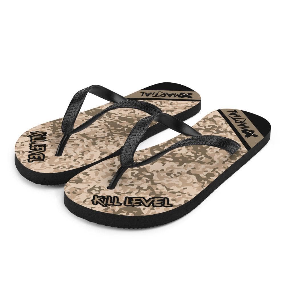 Camo Flip Flops for Men & Women - Comfortable Beach Sandals with Quick-Dry Straps - Perfect for Pool, Beach, and Outdoor Adventures