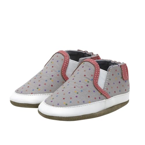 Polka Dot Polly Grey Leather