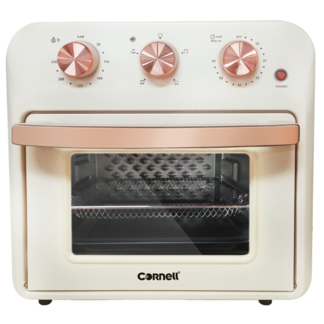 CAFE16L 16L Air Fryer Oven - Large Capacity Digital Air Fryer Toaster Oven Combo for Healthy Cooking, Baking, Roasting & Reheating - Perfect for Family Meals, Parties & Meal Prep