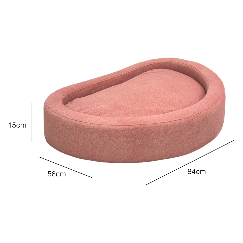 Premium Rico Pet Bed - Orthopedic Memory Foam Dog & Cat Bed for Large & Small Breeds - Washable Cover, Non-Slip Bottom - Perfect for Bedroom, Living Room & Crate Use