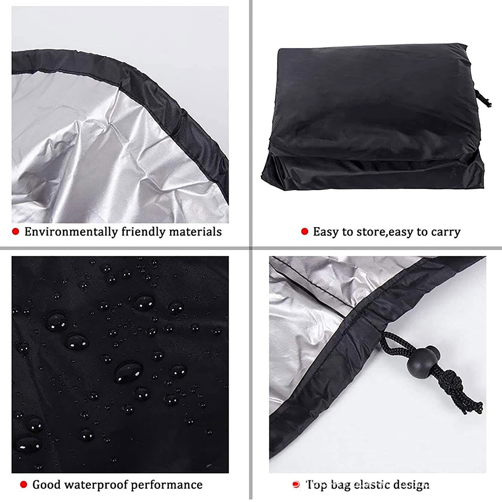 Waterproof Outdoor Hanging Egg Chair Cover - Dustproof Single Seat Wicker Swing Chair Protector for Patio, Garden & Backyard - Fits Rattan Cocoon Egg Chairs & Outdoor Furniture (Ideal for Rainy Days & Dusty Weather)