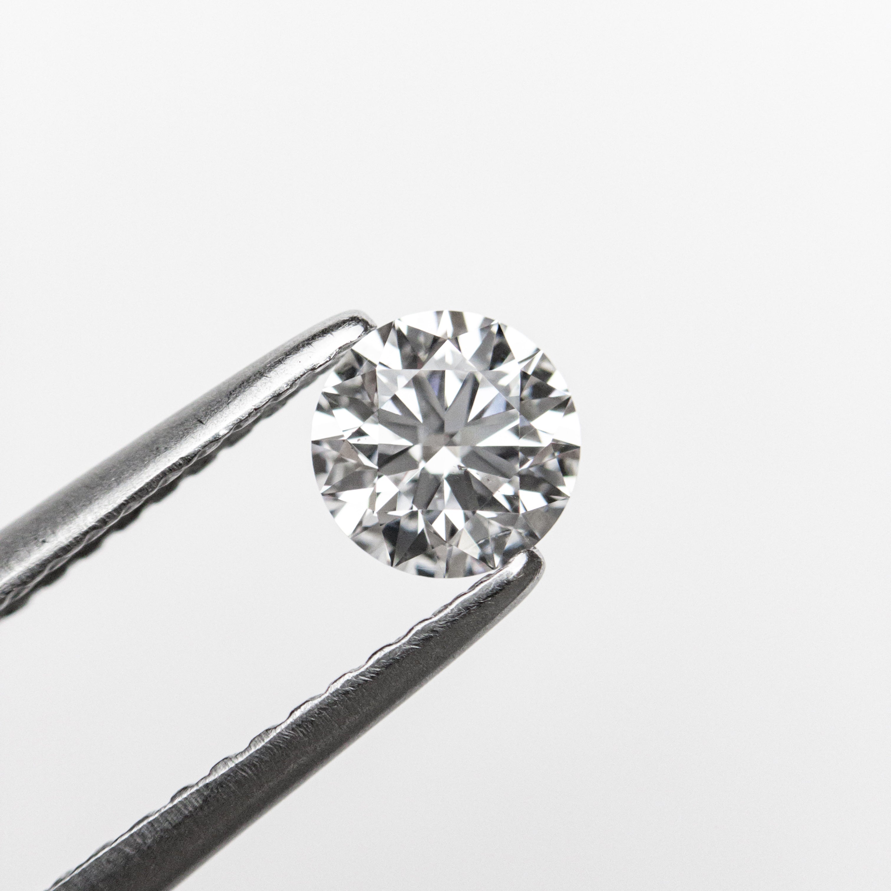 0.43ct GIA Certified D Color SI1 Clarity Round Brilliant Cut Diamond - 4.86x4.85x2.98mm - Perfect for Engagement Rings & Fine Jewelry
