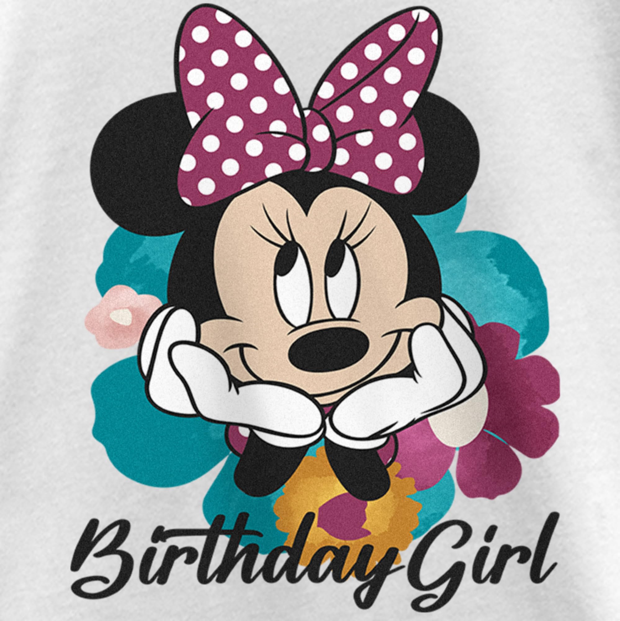 Disney Minnie Mouse Birthday Girl T-Shirt for Kids - Cute Cartoon Graphic Tee for Birthday Parties & Gifts