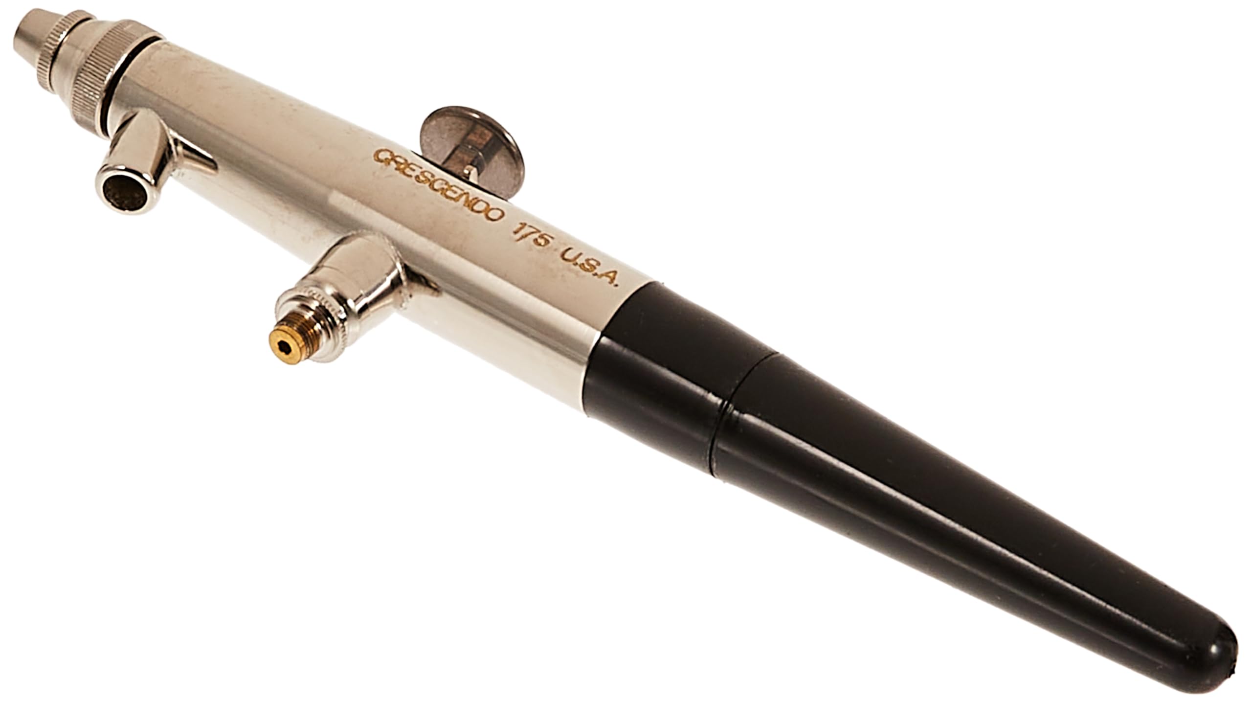 Professional Airbrush Kit with 3 Interchangeable Nozzles - Crescendo Air Brush Set for Fine Art, Makeup & Model Painting | Perfect for Artists, Hobbyists & DIY Projects