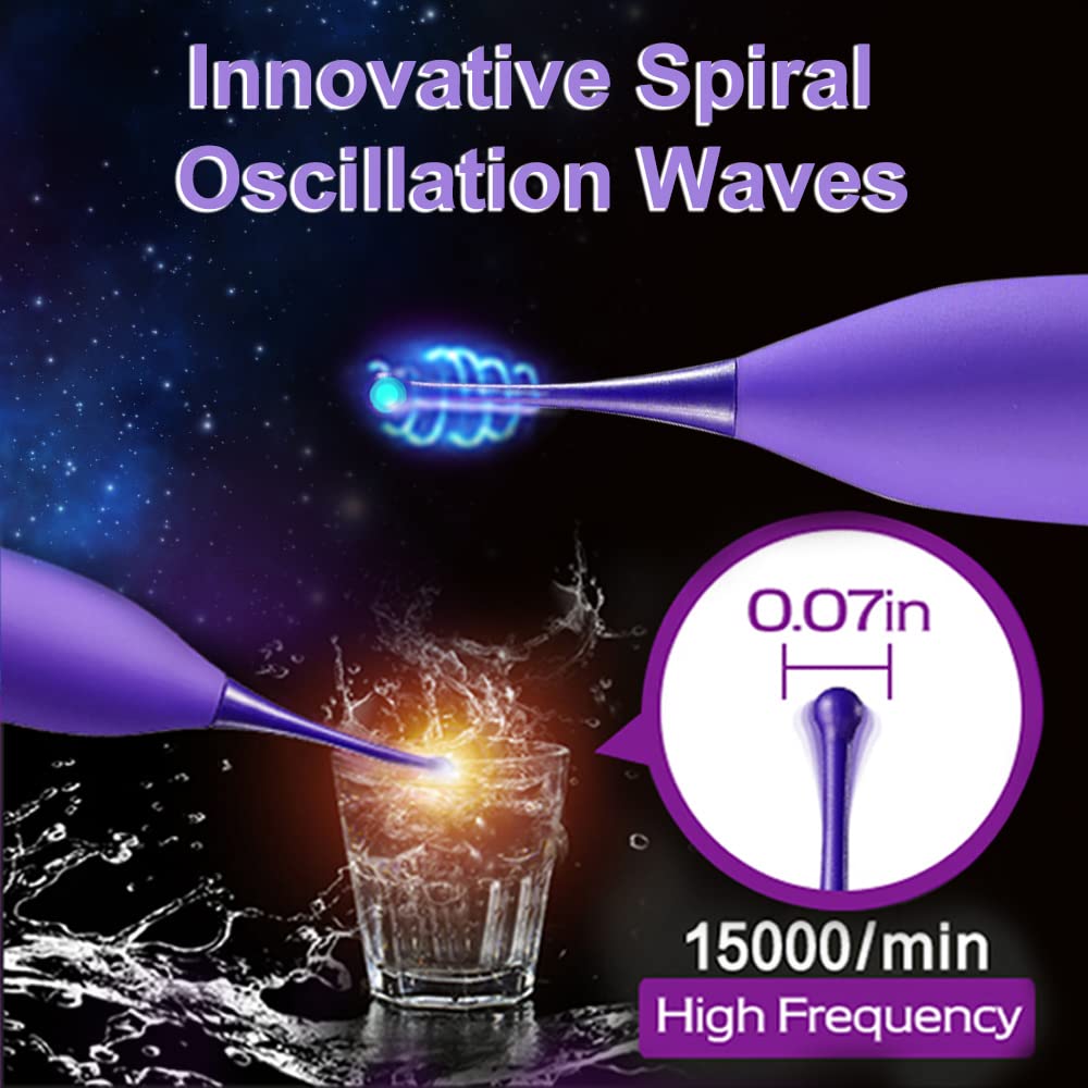 Aumood High Frequency Powerful Clitoral & G-Spot Vibrator for Women - Rechargeable Adult Sex Toy with Whirling Motion for Couples & Solo Play - Enhance Intimacy & Pleasure in Bedroom