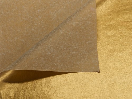 Metallic Gold Tissue Paper - 200 Sheets (20
