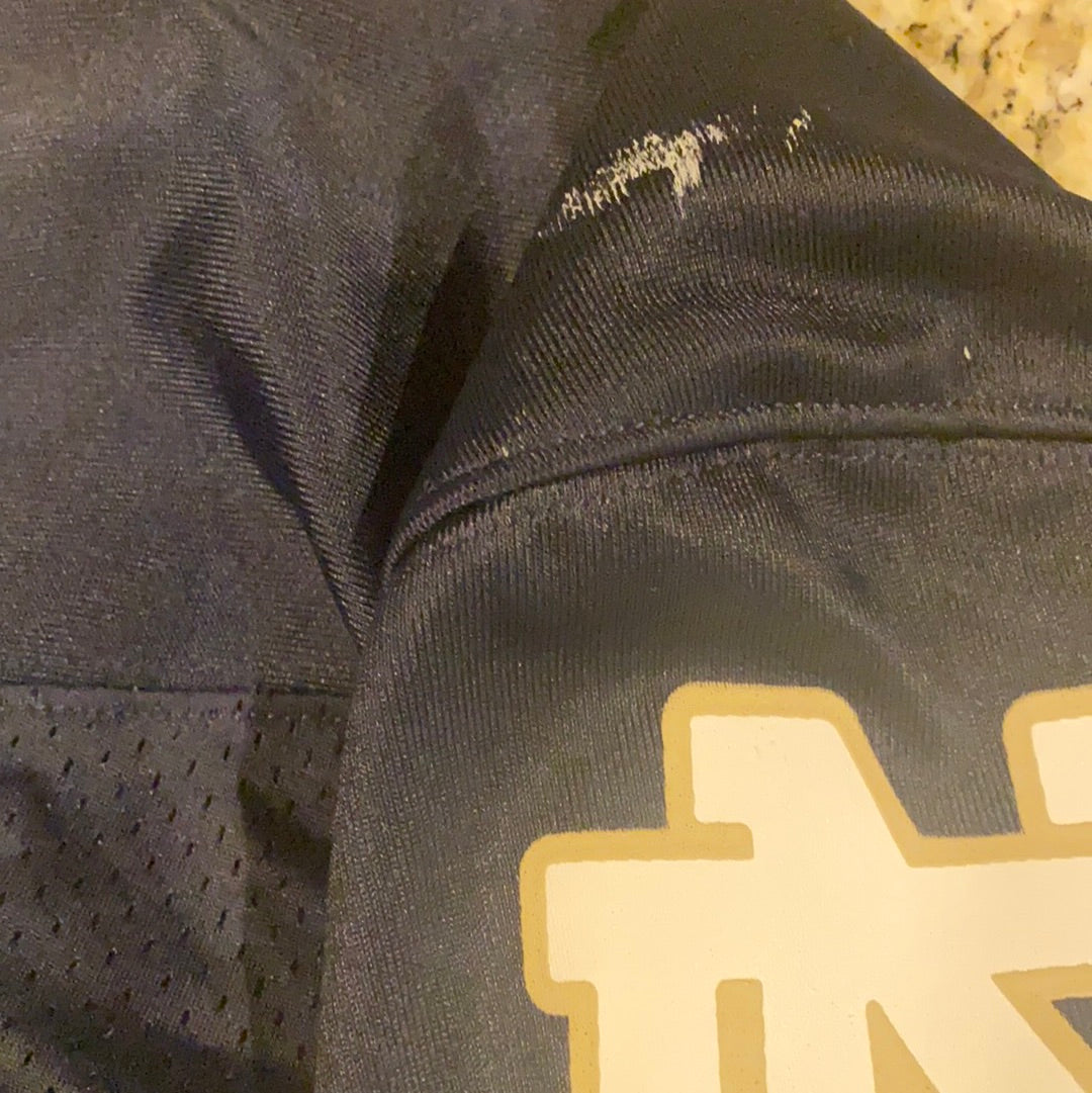 Authentic Under Armour Notre Dame Fighting Irish #27 Game-Worn Football Jersey - 2017 Season - Perfect for Game Day, Collecting & Fan Memorabilia