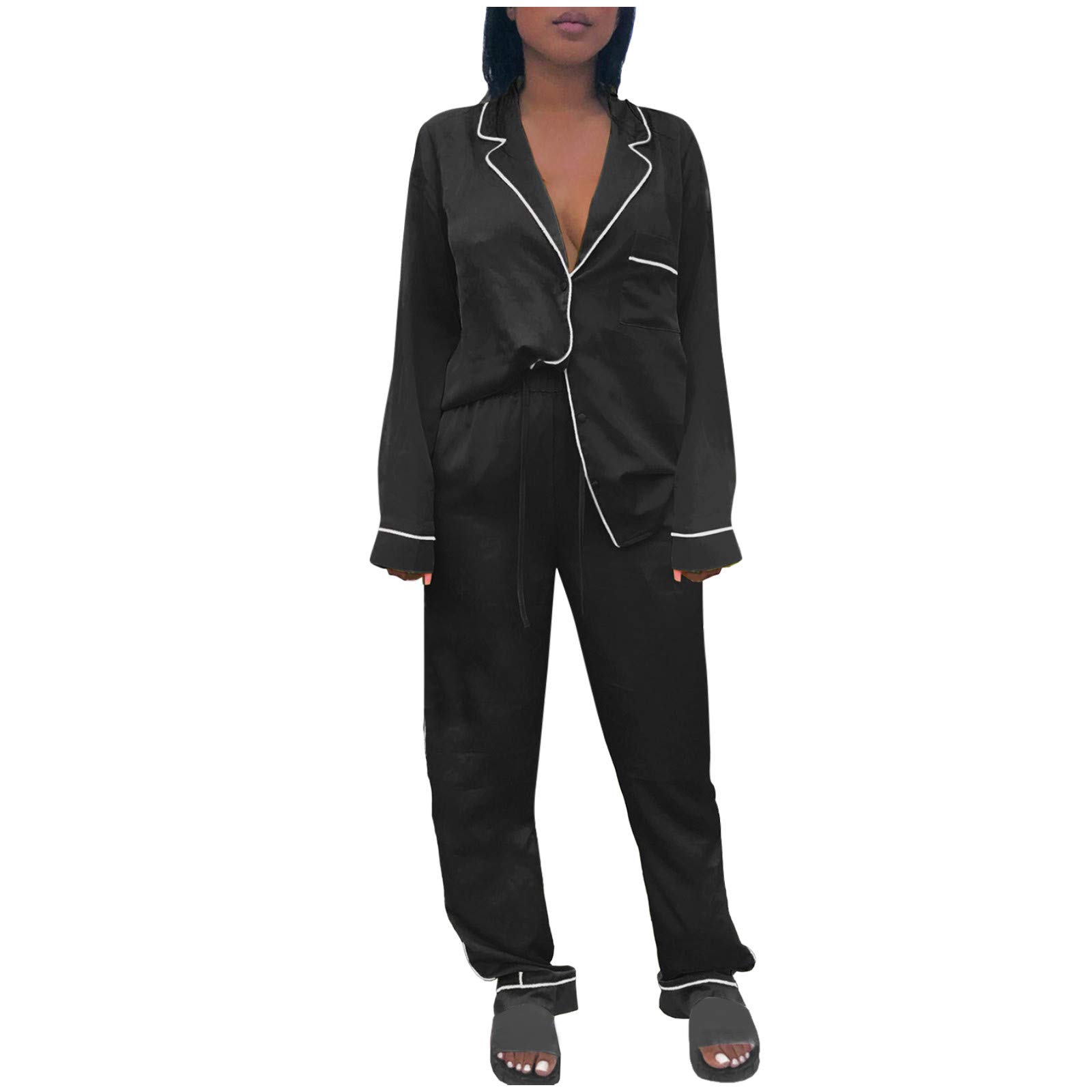 Women's Long Sleeve Cardigan - Lightweight Spring & Summer Silk Vest Sweater | Cozy Home Wear & Office Outfit