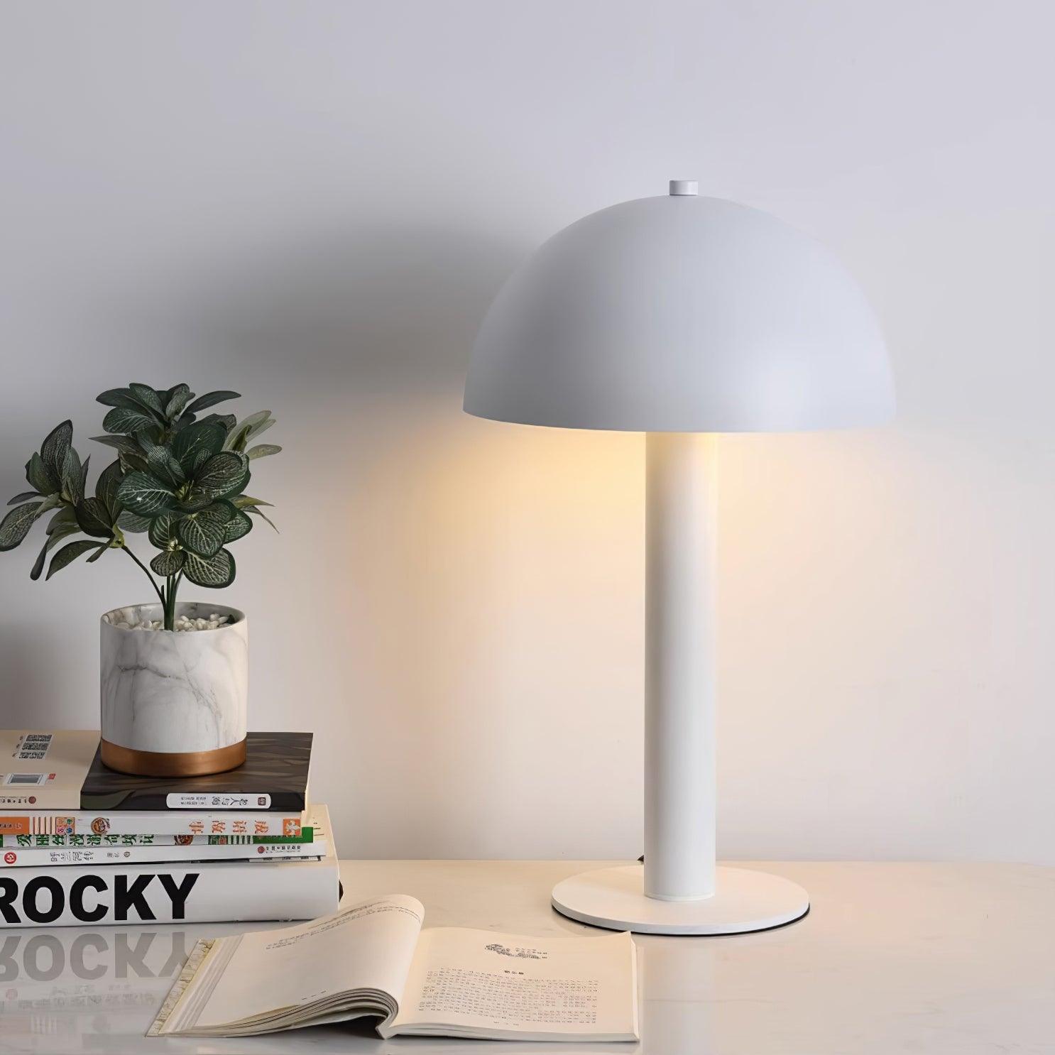 Sidnie Modern Table Lamp - Adjustable LED Desk Light with USB Port for Bedroom, Living Room & Office - Warm White & Cool White Dimmable Lighting for Reading, Working & Relaxing