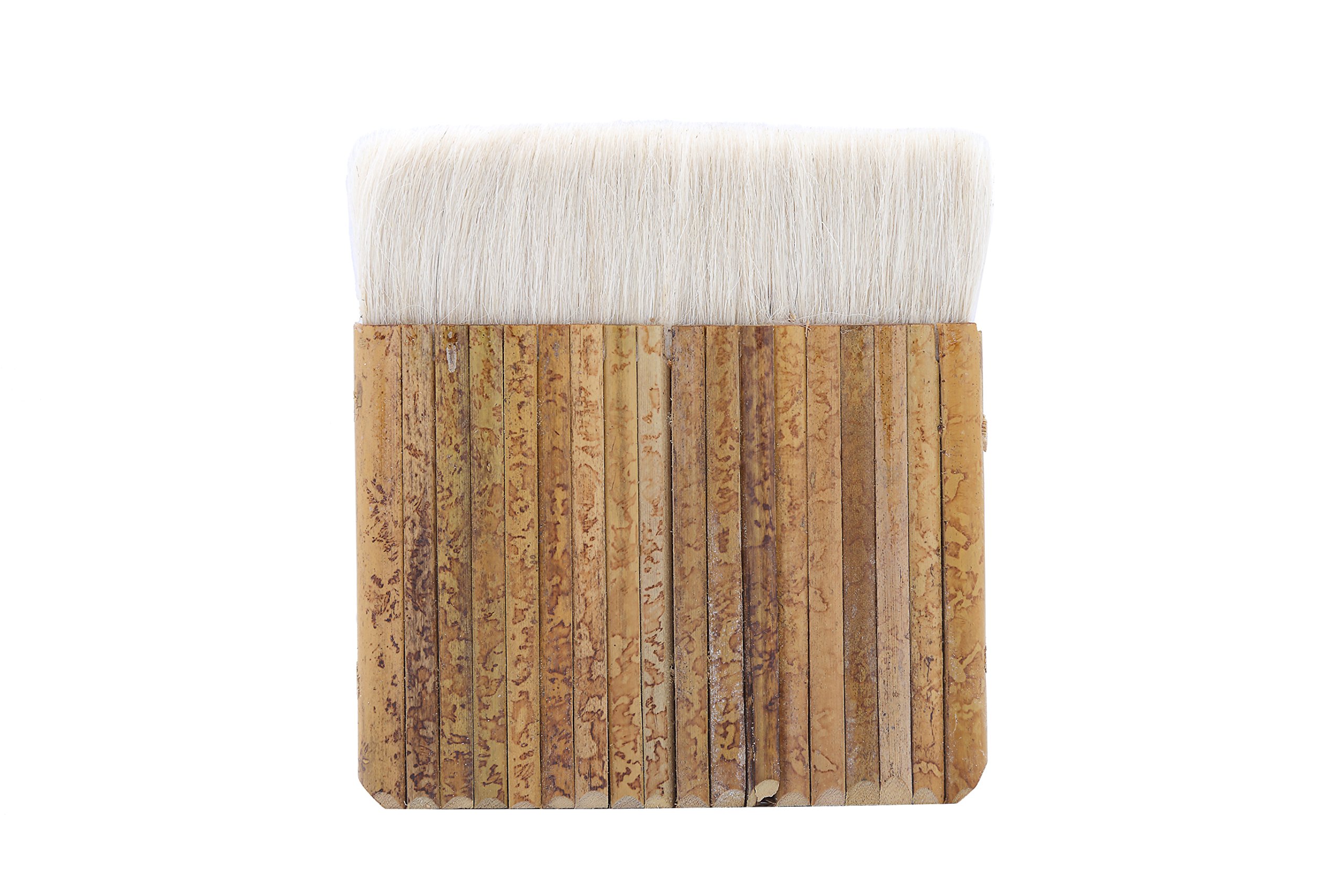 6.5 Inch Wide Haik Brush Blender - Perfect for Applying Kiln Wash, Molds, Watercolor & Ceramic Pottery Painting - Ideal for Artists, Potters & DIY Craft Projects