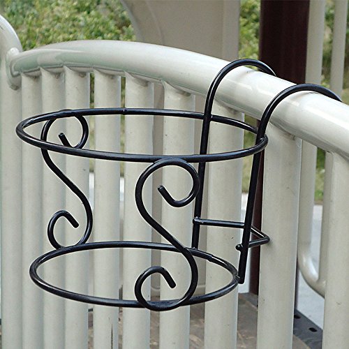 Hanging Flower Pot for Balcony - Wall Basket for Home & Wedding Decor