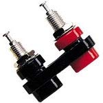 Pomona Electronics 2269-2 Banana Jack Connector - Female 2 Position Solder Panel Mount (Pack of 25) - Ideal for Test Equipment, Audio Systems & Electronics Projects