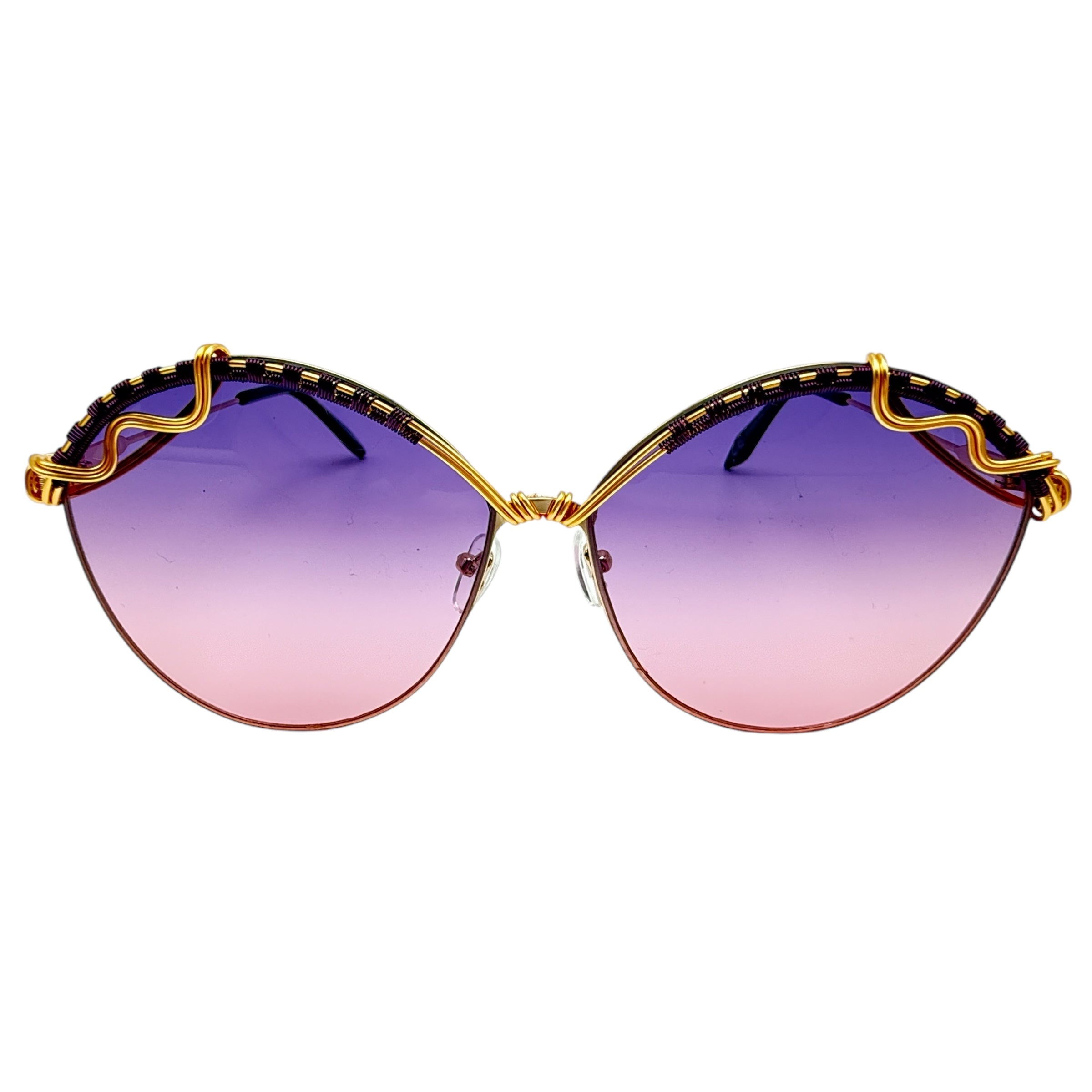 OPUS Oversized Round Sunglasses for Women - UV400 Protection, Polarized Lenses, Fashionable Retro Style - Perfect for Beach, Driving & Outdoor Activities