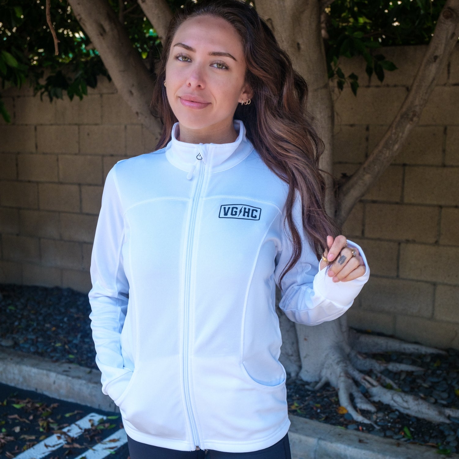 Stealth Women's Lightweight Waterproof Polyester Tech Jacket - Perfect for Hiking, Running & Outdoor Adventures