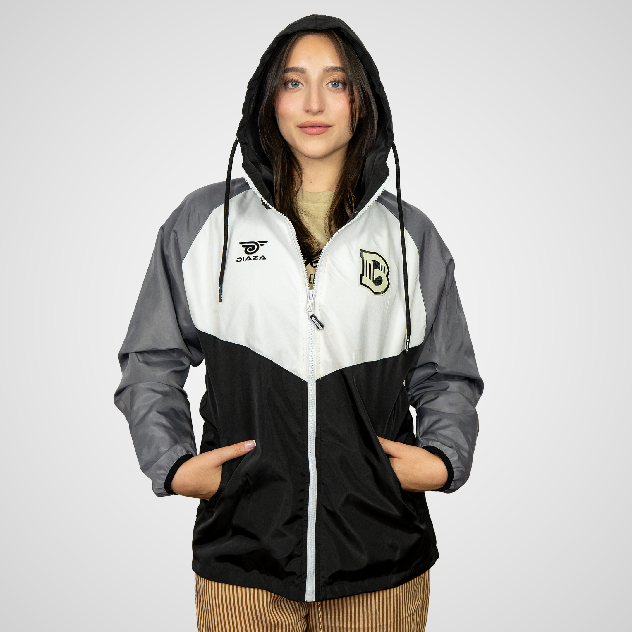 Brooklyn FC Women's Snowpeak Windrunner Jacket - Lightweight Waterproof Running Coat for Outdoor Sports & Winter Hiking
