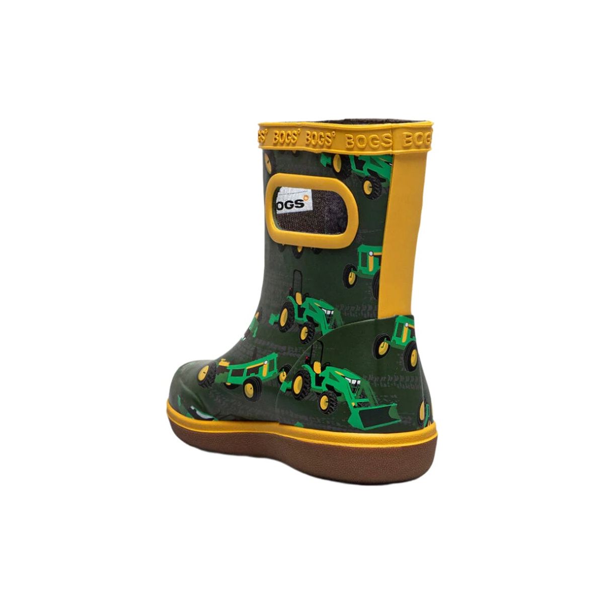 BOGS Skipper II Kids' Waterproof Rain Boots - Non-Slip Winter & Spring Shoes for Boys & Girls - Perfect for Puddles, Mud, and Outdoor Play